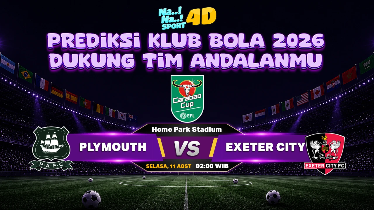 Devon Derby: Plymouth vs Exeter City, Pembuktian Gengsi di Carabao Cup